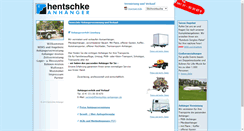 Desktop Screenshot of hentschke-anhaenger.de